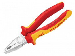Knipex Combination Pliers  VDE Grips 180mm £30.49